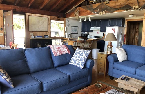 South Addison House | Relaxing ocean front property with picturesque harbor views