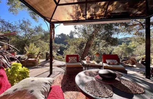Oak View House | Relaxing views, next door to the trail. Views, Sauna, jacuzzi, pool & donkeys.