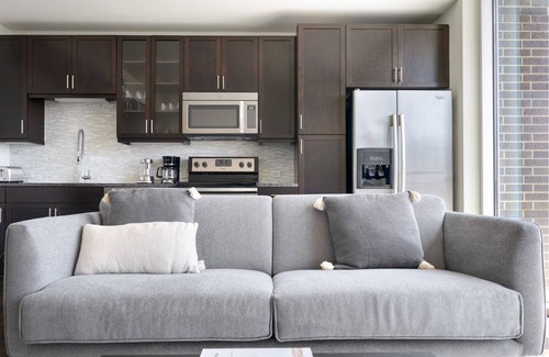 Waller Creek District Apartment | Remarkable Downtown 1BR w/Gym, Pool & Deck, nr Capitol, by Blueground