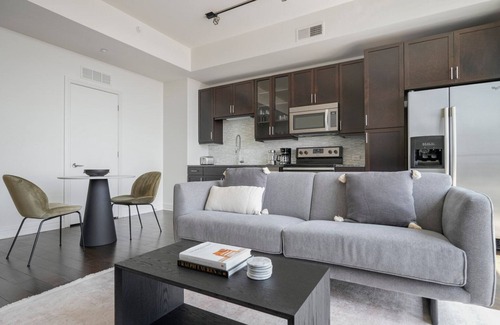 Waller Creek District Apartment | Remarkable Downtown 1BR w/Gym, Pool & Deck, nr Capitol, by Blueground