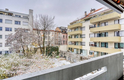 Gundeldingen Apartment | Remarkable Gundeldingen 1BR w/Storage, nr Train Station, by Blueground