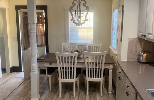 South End House | Remodeled cozy craftsman style home with top of the line jacuzzi tub,