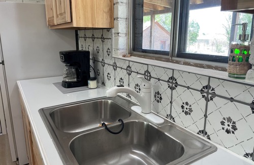 Gila House | Remodeled mid-century brick house is excellent base for exploring the Gila