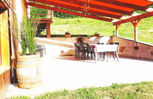 La Chapelle-devant-Bruyeres House | renovated farmhouse for groups and families in nature, dogs welcome, playground