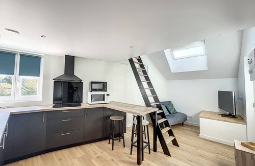 La Membrolle-sur-Choisille Apartment | Renovated apartment near Tours