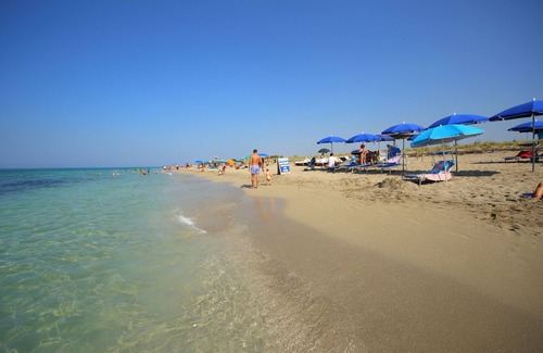 Torre Mozza House | Residence Riva Mare - 5-seater trilo PT with garden Zeus 100 m from the beach