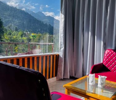 Hisar Hotel | Resort Apple Flower by Rohtang Family Hotels- Balcony & Mountain View, Near Mall Road, Personal Parking