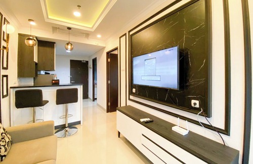 Mlati Apartment | Restful And Elegant 1Br Patraland Amarta Apartment
