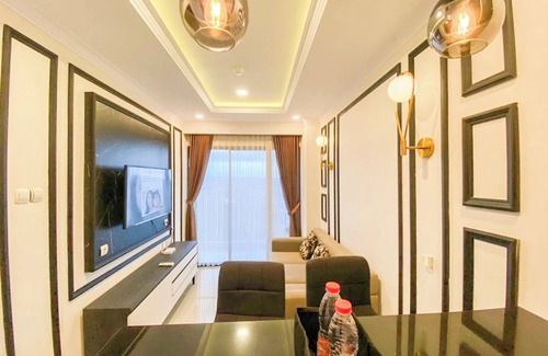 Mlati Apartment | Restful And Elegant 1Br Patraland Amarta Apartment