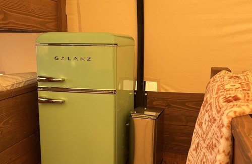 Lillington House | River-Front Wagon Glamping- The Dogwood