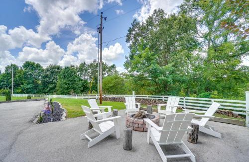 Sloans Valley House | River-View Somerset Home Large Deck, Fire Pit!