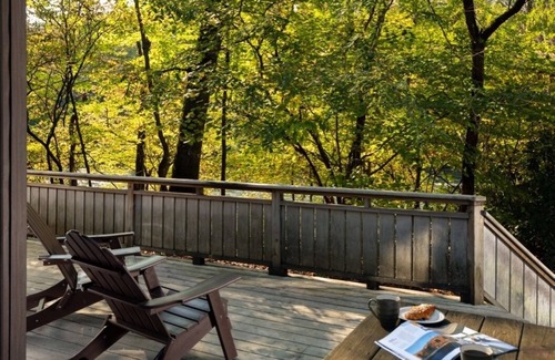 Confluence Ski Chalet | Riverside Chalet, Near Bike Trail, Hiking, Rafting, Fallingwater and mountains