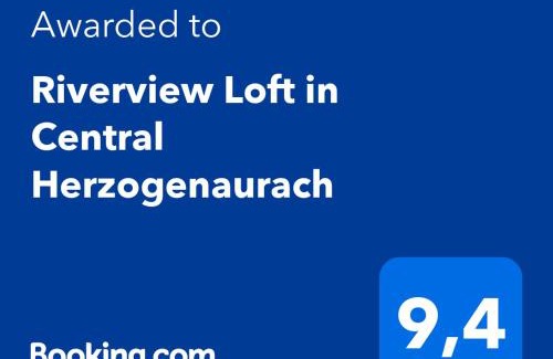 Herzogenaurach Apartment | Riverview Loft in Central Herzogenaurach