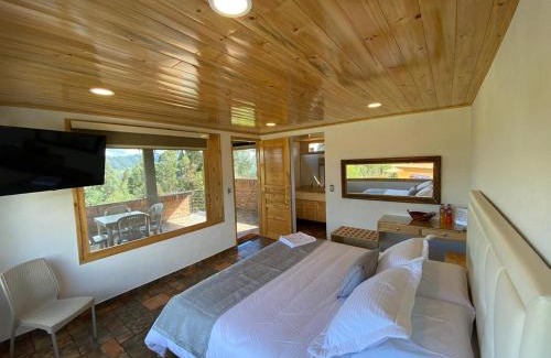 Chiquinquira Apartment | Romántica Cabaña con vista a la ciudad, 10 min del Centro