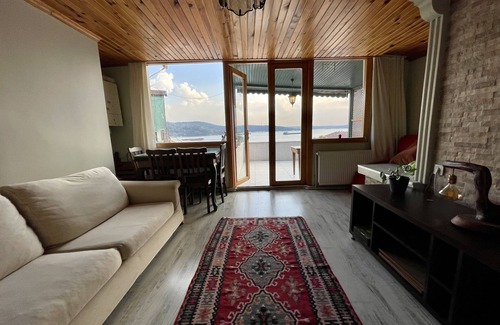 Sariyer House | Rooftop with stunning Bosphorus view