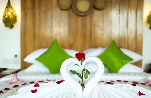 Wat Bo Area House | Room-deluxe Double Room With Patio or Ba