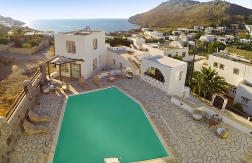 Skala Apartment | Room 'Double Sea View No 4' with Sea View, Wi-Fi and Air Conditioning