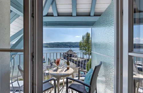 Reichenau Apartment | Room 'Suite Mit Seeblick U Balkon' with Lake View, Shared Terrace and Wi-Fi