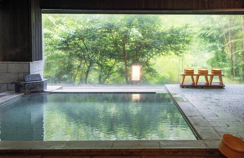 Kyomachi Onsen House | Room with reclining bath JapaneseWestern style | Upgrade with 2 meals included /Kirishima Kagoshima