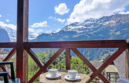 Wengen Apartment | Rose Studio Y by Interhome