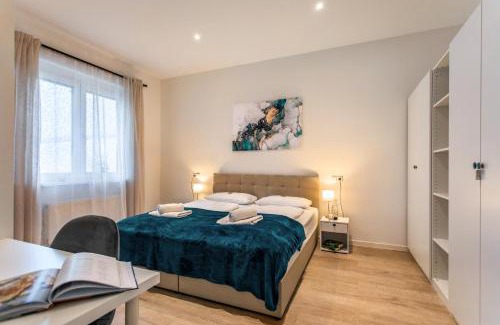 Heilbronn Apartment | Rosenberg-Suites - Zentral, Stellplatz, große Terrasse, Business & Privat