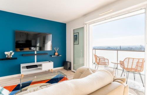 Quartier du Mont Gargan Apartment | Rouen, Vue sur la Seine #Tokyo