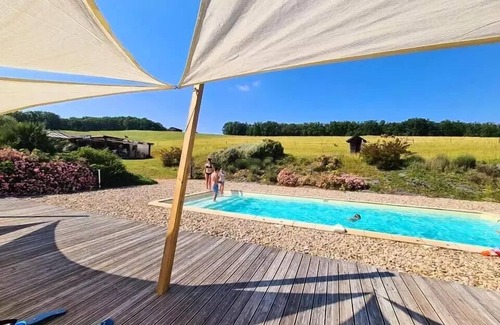 Estipouy Cabin | Roulotte Cottage 5 Personen
