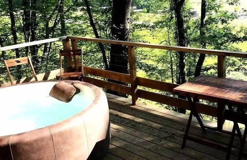 Estipouy Cabin | Roulotte Cottage 5 Personen