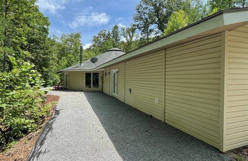 Lake Lure House | Round Deltec Home in picturesque Lake Lure