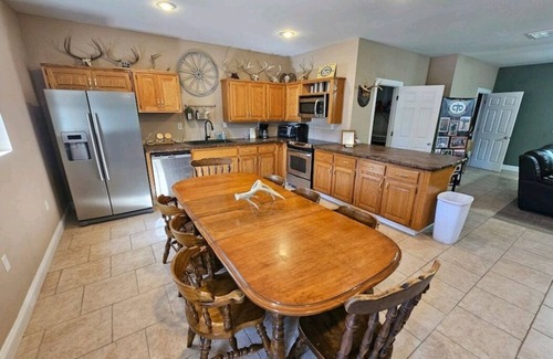 Brookline Station House | Route 66 Turnback Creek Hunting Lodge. Secluded acreage, handicap accessible.