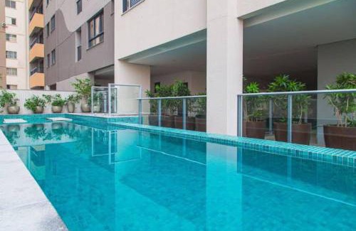 Setor Bueno Apartment | RTM70 - Flat Alto Padrão Cozinha Completa com Varanda