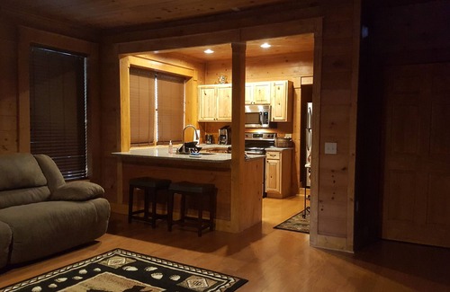 Topton Cabin | Running Branch Lodge (cabin) Nantahala,rafting,zipline,Wifi, dtv, firepit,stream