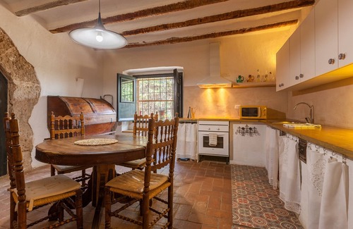 Vallbona d'Anoia Villa | Rural House "16th Century Masia" with Private Pool and Wi-Fi