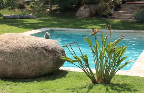 Sant Andreu de Llavaneres House | Rustic Guesthouse on large estate coast Barcelona with Welness and Seaview