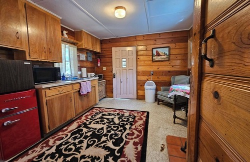 Lake Isabella Cabin | Rustic 1950s Cabins Located on 4 Acres of Pine Trees Surrounded by Upper Desert