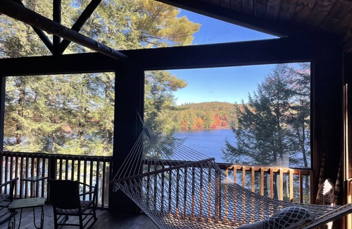 Pittsfield House | Rustic and luxurious 4 bedroom house on secluded NH lake!