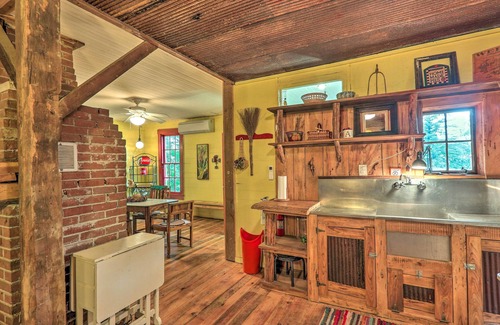 Burlington Cabin | Rustic Cabin in the Woods: 2-Acre Fishing Pond!