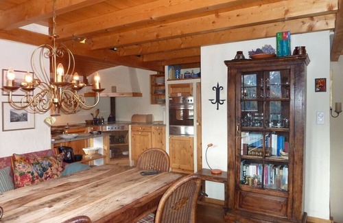 Grimentz Ski Chalet | Rustic chalet with tasteful furnishings. Fantastic view. 500m to the gondola.