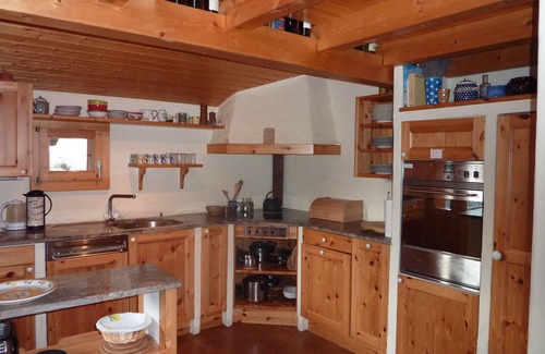 Grimentz Ski Chalet | Rustic chalet with tasteful furnishings. Fantastic view. 500m to the gondola.