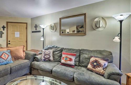 Angel Fire Apartment | Rustic Condo with Deck Less Than 1 Mi to Angel Fire Resort!