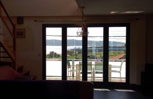 Coiron Villa | Rustic Stone House with views of the Rías and Mar de Galicia.