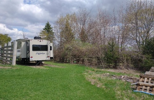 Sutton RV Rental | RV Parking Spot on acreage