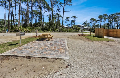 Cape San Blas RV Rental | RV Site On St Joseph's Bay, All Hookups ~ Bay Destiny 1
