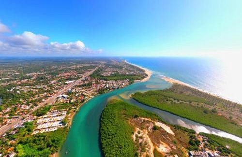 Jenipabu House | Sítio Águas do Éden , pé na areia, frente rio, praia e campo no mesmo lugar