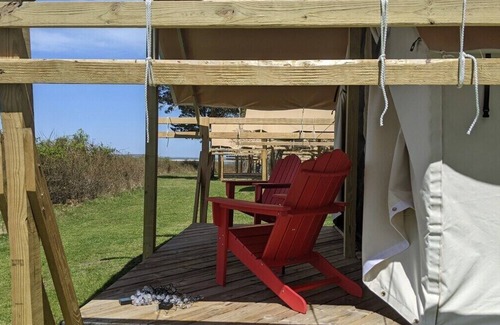 Northwest Harbor Apartment | Safari Tent Glamping,S10-CedarPt, East Hampton, NY