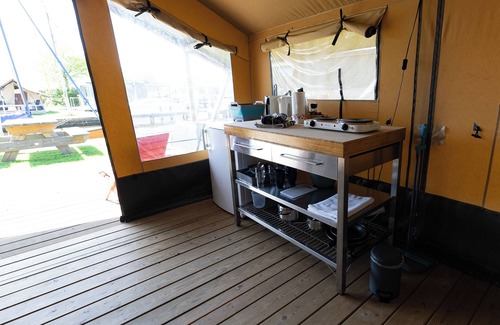 Heeg Ski Chalet | Safari tent Heeg 4 persons