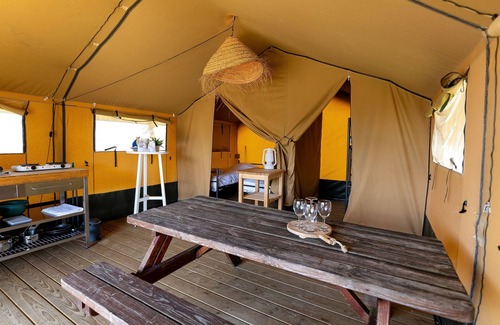 Heeg Ski Chalet | Safari tent Heeg 4 persons