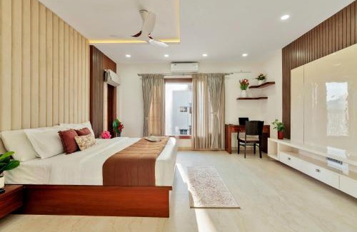 Krishnarajapura Apartment | SaffronStays Nivasa Suites, Whitefield, Bangalore