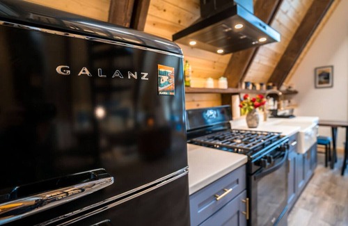 Lowell Point Cabin | Salted Roots Blue Door A-Frame Cabin