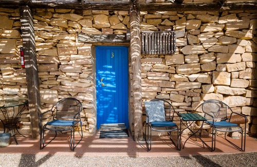 Terlingua House | San Carlos Room with sweeping views of West Texas